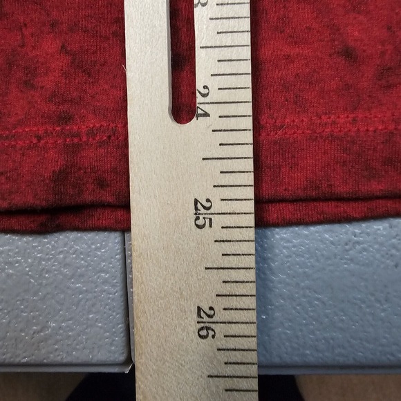 Harley Davidson Tshirt Womens Medium Orlando Red Skull Wings Biker Angel Sexy - Picture 8 of 8